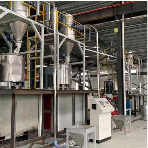 自動稱重配料系統(tǒng)_自動稱重配料系統(tǒng)_佳德塑機