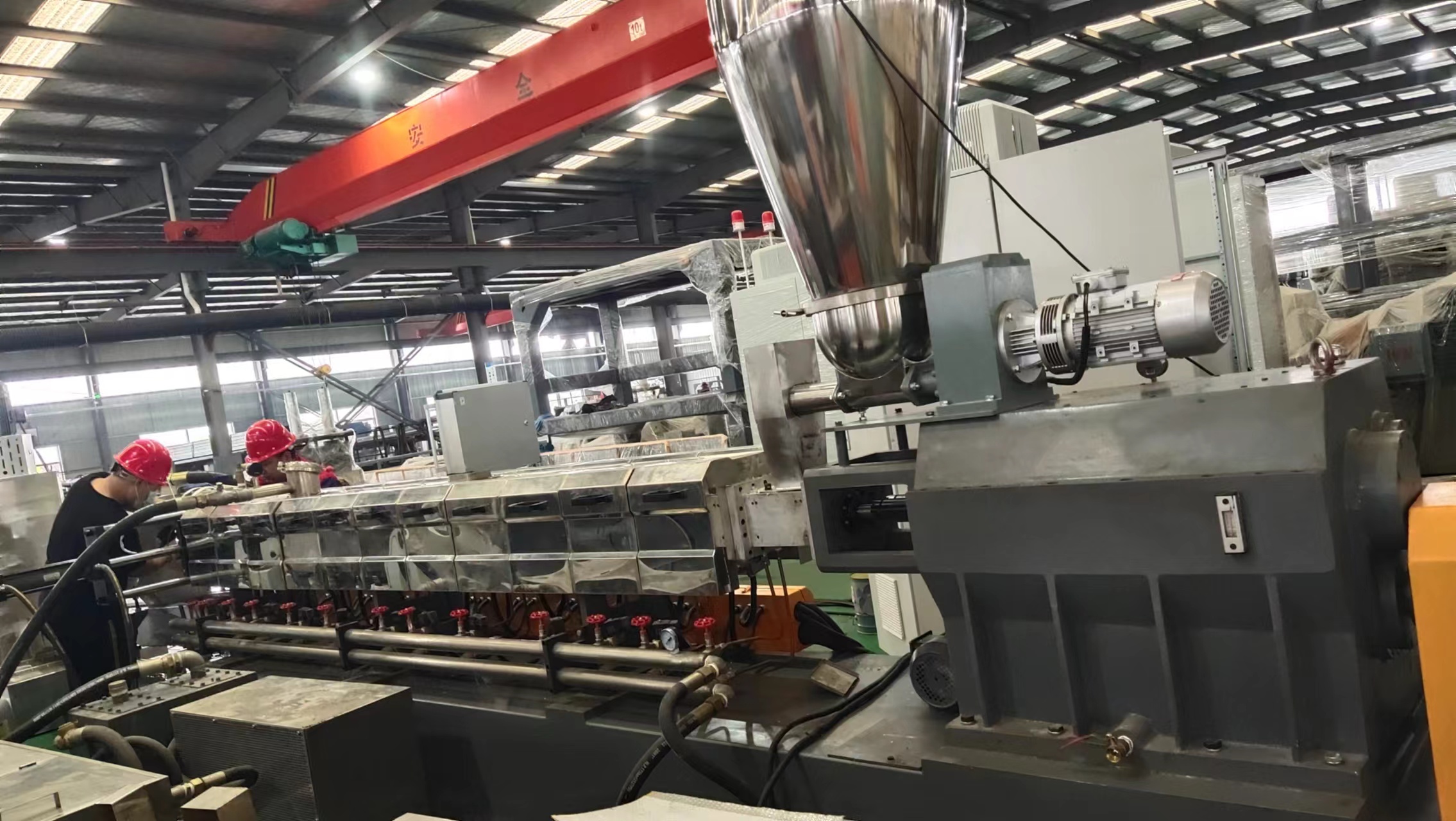 雙螺桿生產(chǎn)線_雙螺桿生產(chǎn)線_佳德塑機