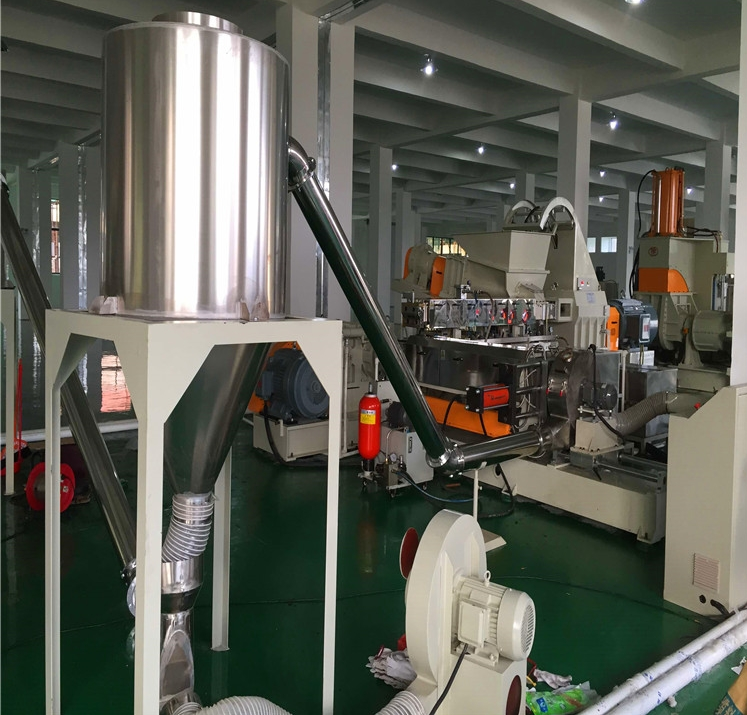 雙階PVC 電纜料造粒機_JDL_PVC 電纜料造粒生產(chǎn)線